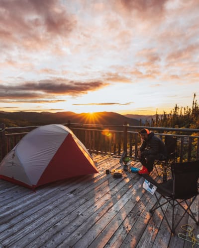 Camping - Mont Edouard.