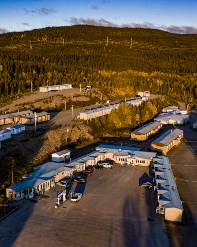 Motel de l'Énergie - Aerial view