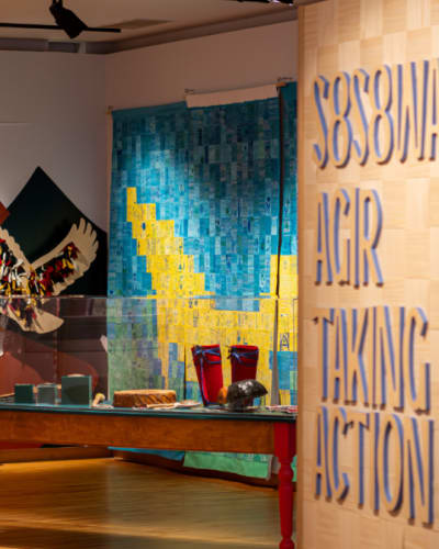 W8banakiak Exhibition. 