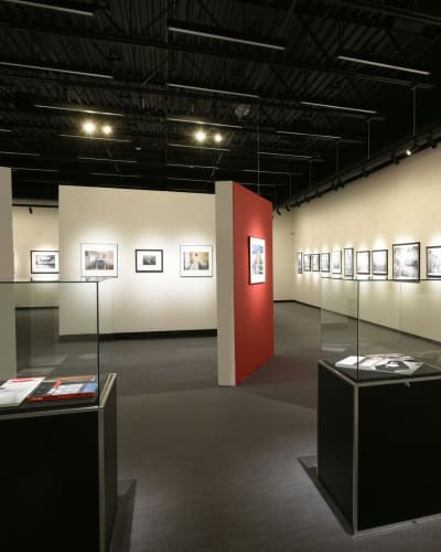 Exhibit room.