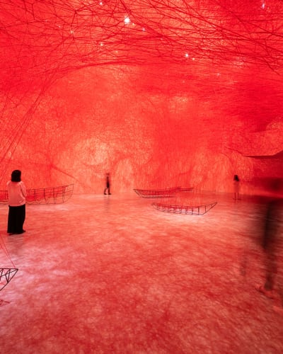 Chiharu Shiota : Les frémissements de l’âme