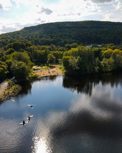 Parc nature émélinois - Plan d'eau en forêt