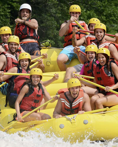 Rafting Nouveau Monde.