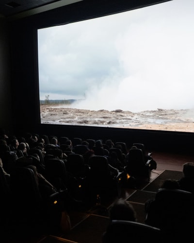 Viewing of a documentary at the event Rencontres Internationales du documentaire de Montréal (RIDM).