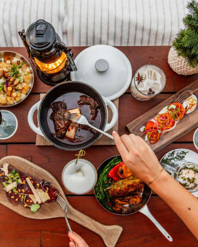 Restaurant Bivouac : winter menu