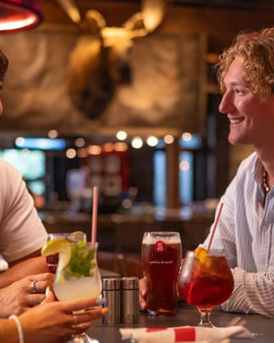 The Laurentians: restaurant