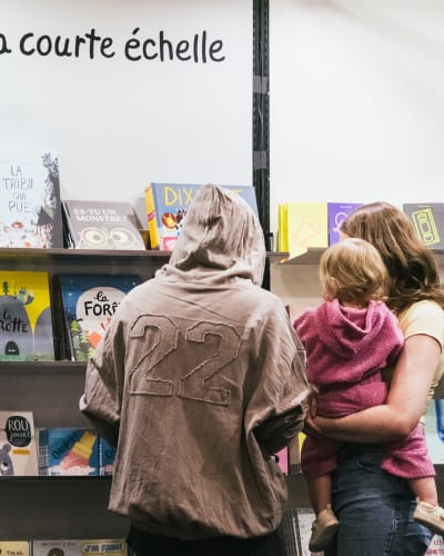 Salon du livre de l'Estrie.