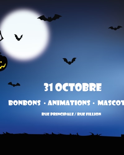 Les Sommets Halloween Booth