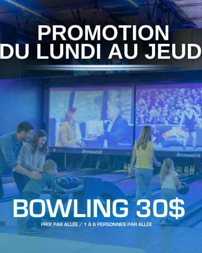 $30 Bowling Promotion