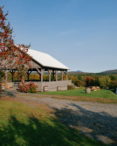 Val Caudalies, vignoble et cidrerie : terrace