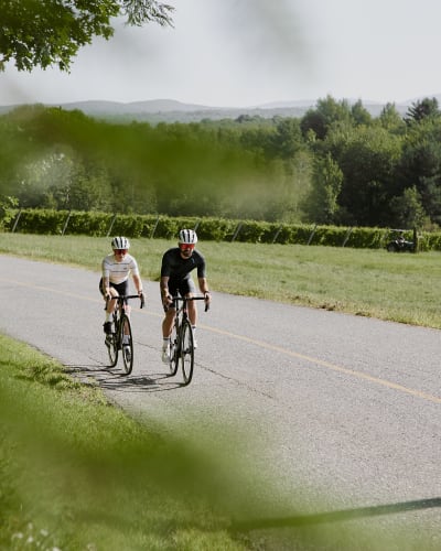 Vélo sur route et sur gravier dans Brome-Missisquoi