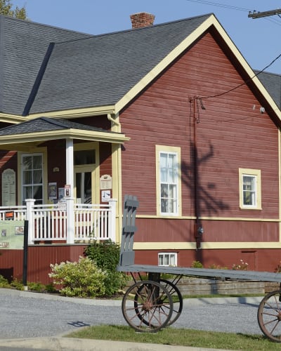 Vieille gare de Rivière-Bleue.