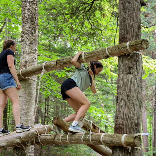 Outdoor obstacle course