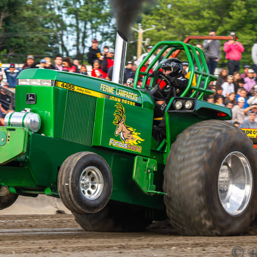Tires de tracteurs