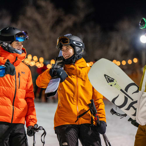 Learn to ski or snowboard on your own