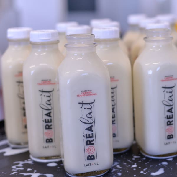 Bouteille de lait