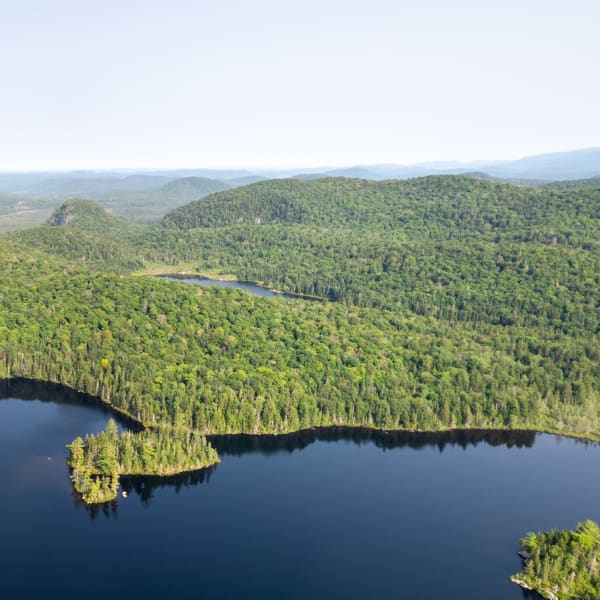 Parcs et réserves fauniques dans les Laurentides