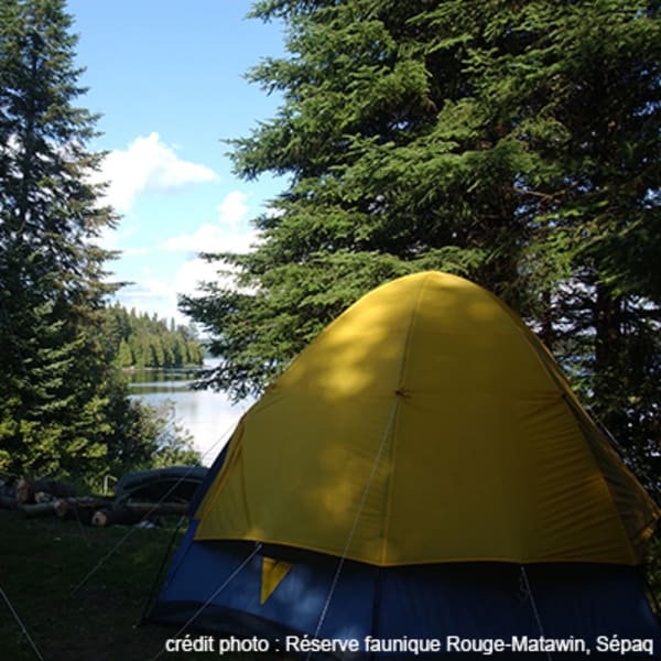 Camping de la réserve faunique Rouge-Matawin