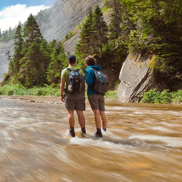 Camping du parc national d'Anticosti