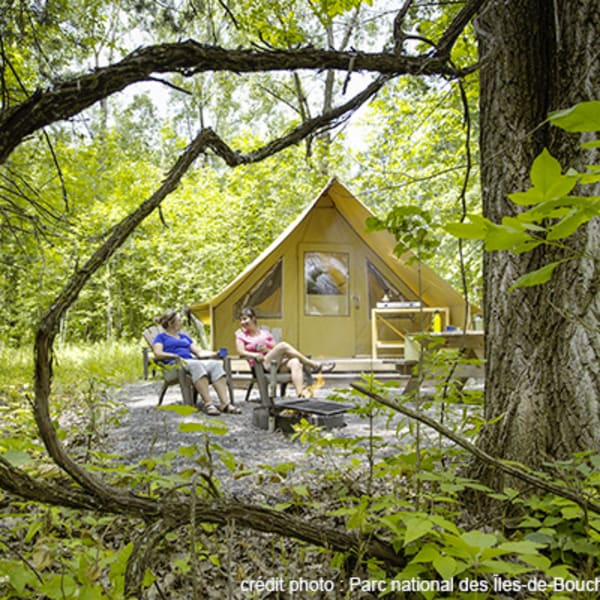 Camping du parc national des Îles-de-Boucherville