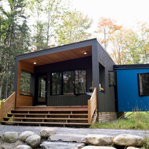 Cabins at parc national du Fjord-du-Saguenay