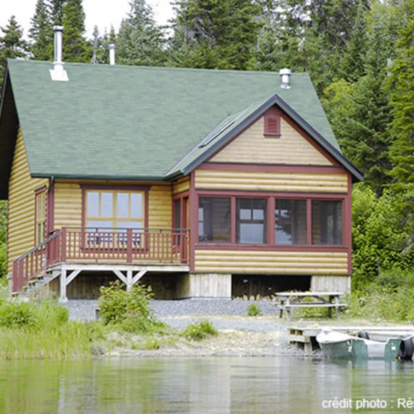 Chalets de la réserve faunique de Matane