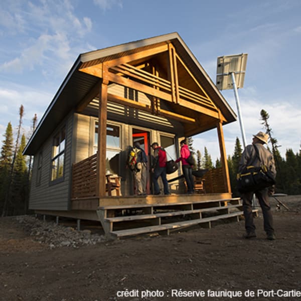 Cabins at réserve faunique de Port-Cartier–Sept-Îles
