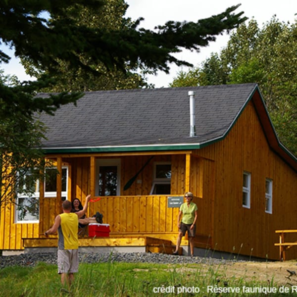 Cabins at réserve faunique de Rimouski