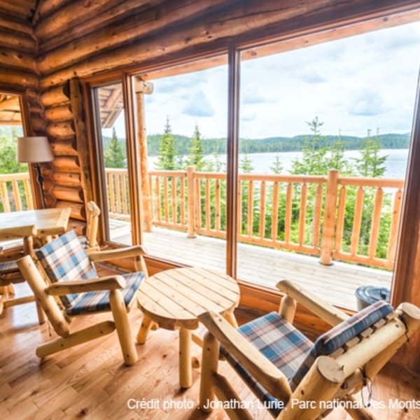 Chalets du parc national des Monts-Valin