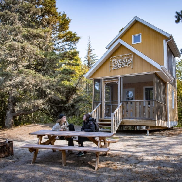Parc Nature de Pointe-aux-Outardes - Hébergement