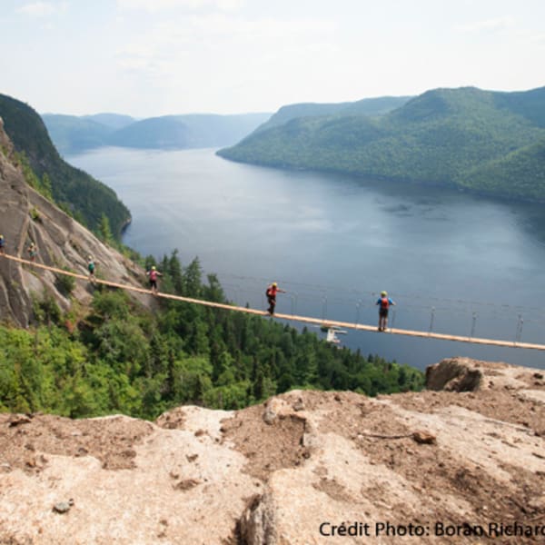 Via Ferrata - Parc national du Fjord-du-Saguenay