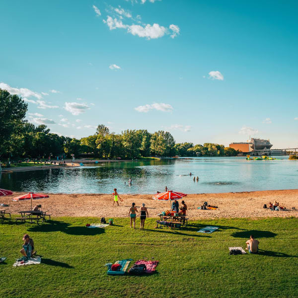 Plage Jean-Doré du Parc Jean-Drapeau