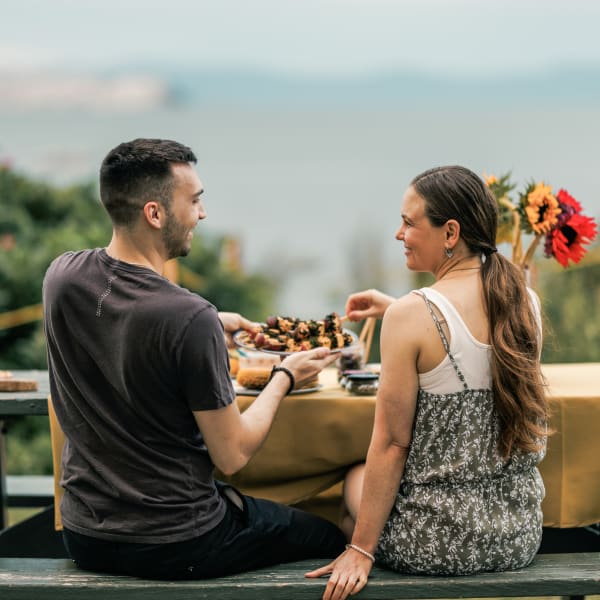 Pique-nique en couple