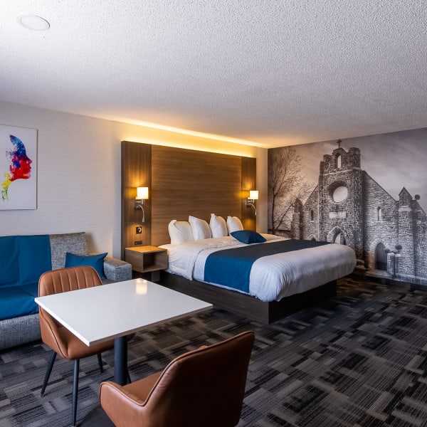 Chambre de l'Auberge L'Étape.