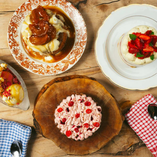 Des plats gastronomiques de la Cabane à sucre Au pied de cochon.
