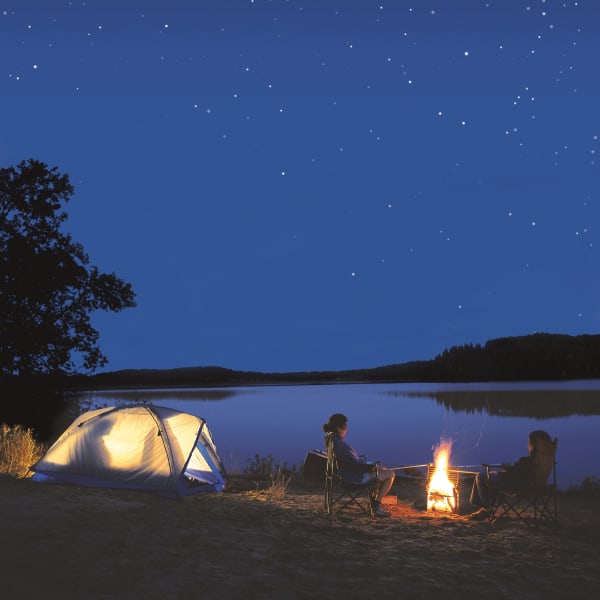 Abijévis and Ojibway campgrounds at parc national d'Aiguebelle