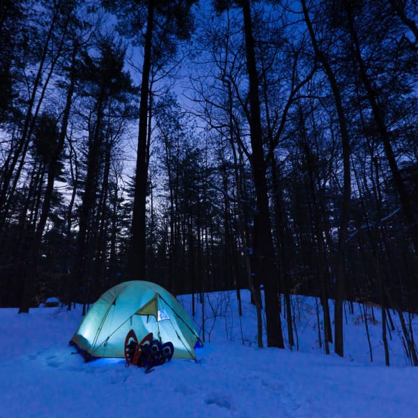 Campground at Parc national d'Oka