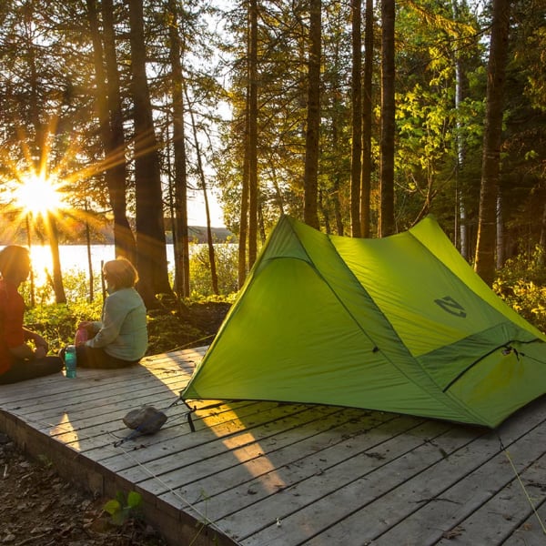 Camping du parc national du Lac-Témiscouata
