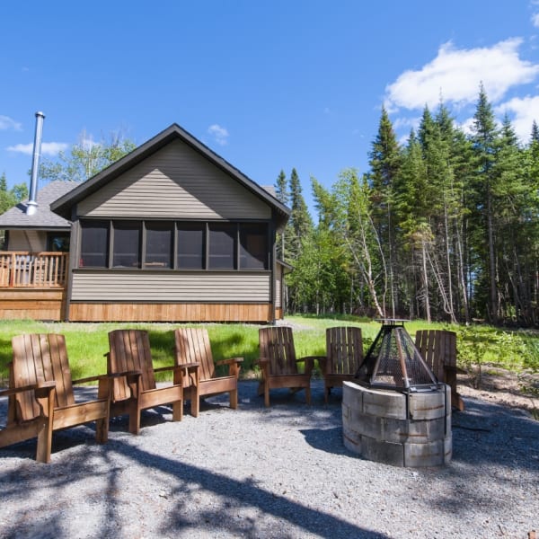 Cabins at réserve faunique de Rimouski