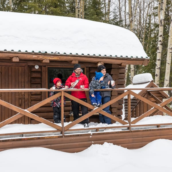 Cabins at parc national d’Aiguebelle