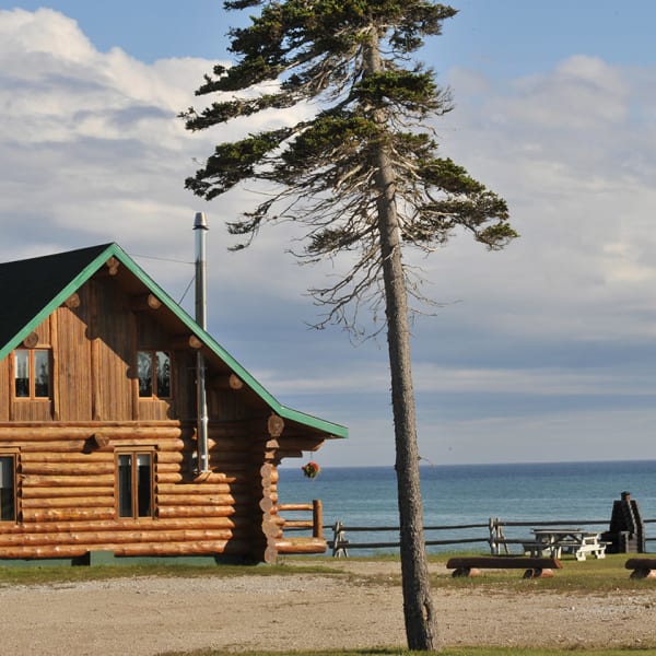 Cabins at parc national d'Anticosti