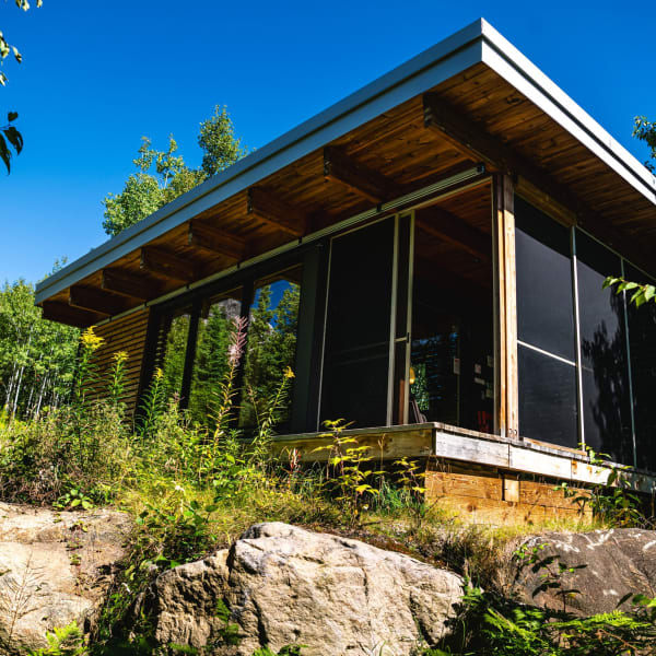 Cabins at parc national des Grands-Jardins