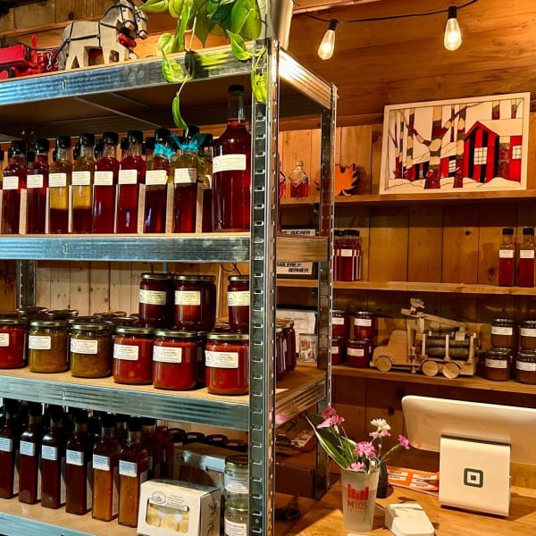 Boutique de produits d'érable.