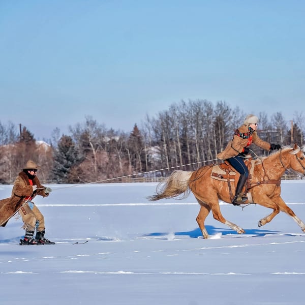 SKIJOERING de Mirabel.