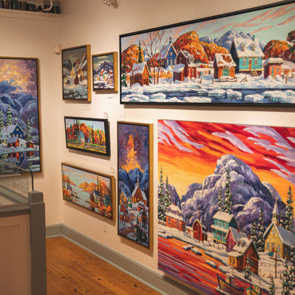 Galerie d'art Au P'tit Bonheur.
