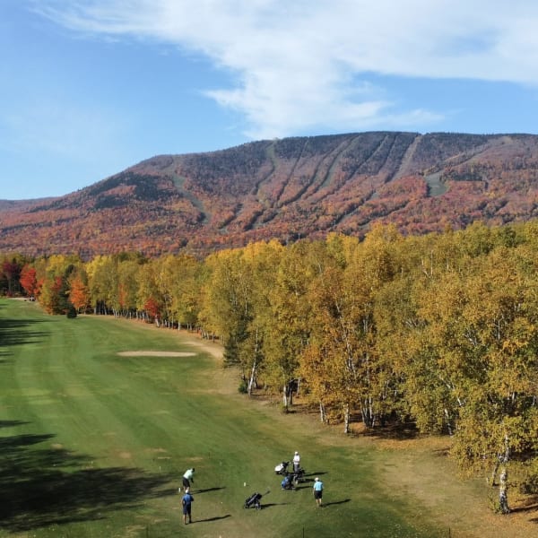 Golf Mont-Ste-Anne in Fall