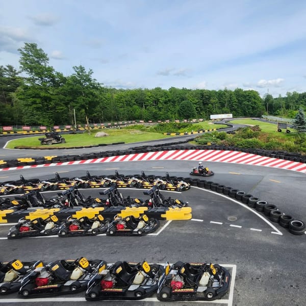 Piste de karting.