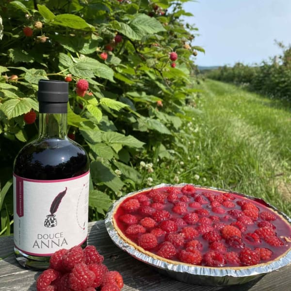 Produits de la framboise.