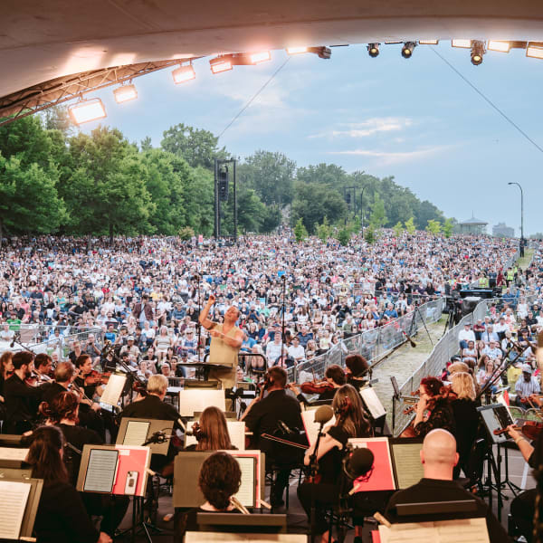 Orchestre Métropolitain au pied du mont Royal