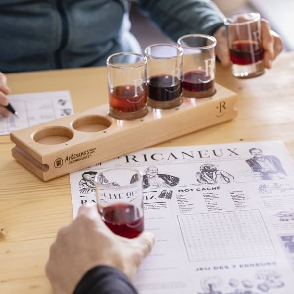Le Ricaneux : tasting. 